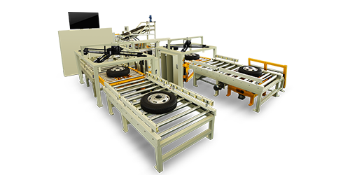 全自動(dòng)輪胎雙線(xiàn)生產(chǎn)流水線(xiàn)平衡機 全自動(dòng)輪胎雙線(xiàn)生產(chǎn)流水線(xiàn)平衡機